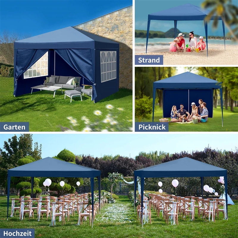 Waterproof Camping Gazebo With Windows